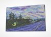 Picture of 'Roslyn Sunrise',  Original Acrylic Painting / Print on Canvas, 36" x 24" x .75"