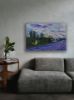 Picture of Original Acrylic Painting, Print on Canvas, 'Roslyn Sunrise', 36" x 24" x .75"