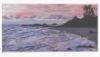 Picture of 'Sunset Tide',  Print of Original Acrylic Painting on Canvas, 36" x 18" x .75"