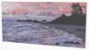 Picture of Original Acrylic Painting, Print on Canvas, 'Sunset Tide', 36" x 18" x .75"